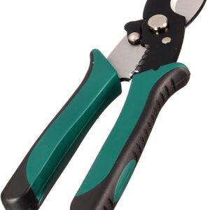 8 Inch Wire Stripper Cable Cutting Scissor Stripping Pliers Cutter Hand Tools | Best Quality Hand Tools ( Random Color ) - Image 4