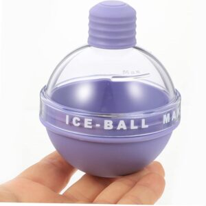 Bulb Ice Cube Hockey Mold Silicone Ice Maker Ball tray  (Random color) - Image 4
