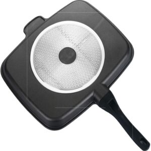 Frying pan 5-in-1 Multifunction Breakfast Fryer Pan Saucepan Flat Non-Stick Divided Frying Grill Pan Skillet Pan Eggs Steak Pots and Pans Frying Pan - Image 3