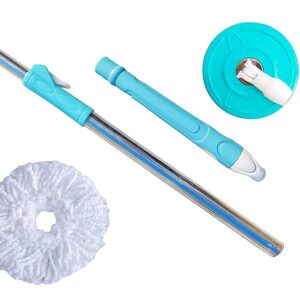 360 Degree Rotating Spin Mop - Original Replacement Parts for Home, Kitchen & Bathroom Cleaning spin mop  ( Random Color ) - Image 4