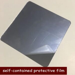 Acrylic mirror wall stickers self adhesive 3 pec set - Image 2