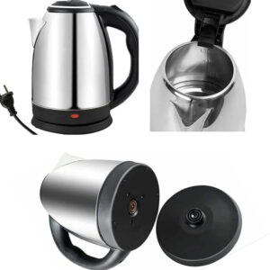Premium Quality Stainless Steel Electric Kettle (Silver) - Image 1