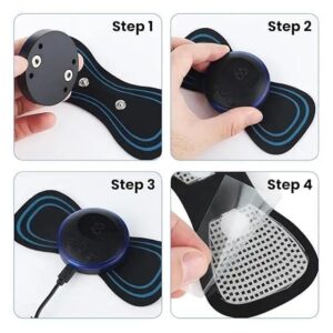 Wireless EMS Mini Body Massager ? Portable Butterfly Massager & Pain Relief - Image 5