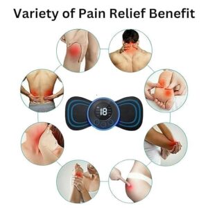 Wireless EMS Mini Body Massager ? Portable Butterfly Massager For Blood Circulation & Pain Relief - Image 4