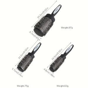 Hair Brush Round for Blow Dryer, Styling, Curling, Detangling and Straightening-(random color) - Image 4