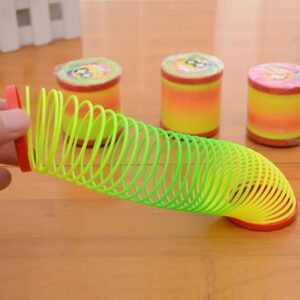 Magic Slinky Rainbow Springs Bounce Fun Toy For Kids | Magic Rainbox Spring - Image 3