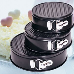 Set of 3 Nonstick Round Shape Cake Mould Cake Pan for Baking Cake at home - Image 2