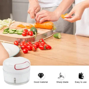 Multifunctional Grinding Food Chopper | Mini Manual Chopper(random color ) - Image 4