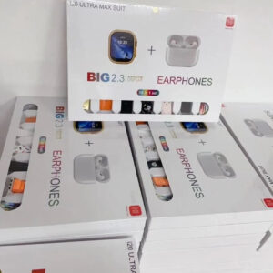 I20 Ultra Max suit Smart Watch 10 in 1 box 2.3inch large screen with 7 strips smartwatch With Airpords2 (random color) - Image 4