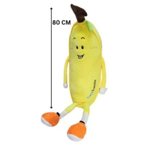 Banana Plush Toy | Soft Stuff Trend Banana Mood Plush Pillow - Image 3
