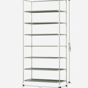 7 Layer Portable Dustproof Shoe Rack Non-woven Shoe Rack Storage Bag Closet Household Shoe Storage Rack Storage Cabinet ( Random Color) - Image 2