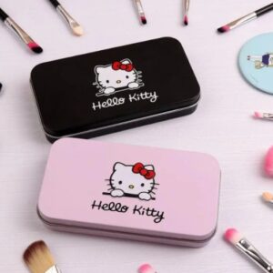 Cute 7 Piece Makeup Foundation Powder Eye shadow Brushes Set - Image 1