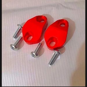 2 Pcs CNC Aluminium Fancy Handle Bar Adjuster Gutka for CD 70 & CG 125 ? Stylish & Durable - Image 3
