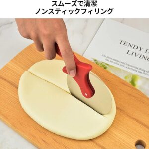 Pizza Cutter, Pizza r Big Size Cooker Stainless Steel, Commercial Use, Kitchen Helper(random color) - Image 4