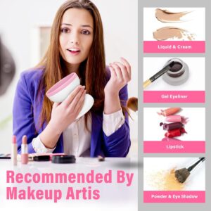 Makeup Brush Cleaner Machine, Electric Makeup Brush Cleaner(random color) - Image 4