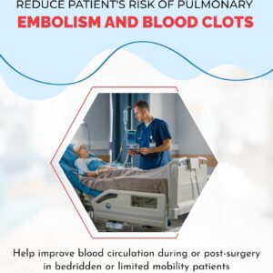 Anti-Embolism Knee High Stockings for Men & Women Light Compression Socks / Medical Orthopedic Support Stockings for Varicose Veins Edema Swelling Soreness Pain & Aches Medium - Image 2