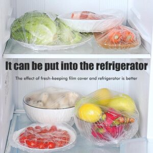 100pcs Disposable Flexible Transparent Plastic Food Storage Bags ? Resealable & Multi-Purpose - Food-Grade Fresh-Keeping, Dust & Insect-Proof, Kitchen Accessories - Disposable Food Wrap - Image 3