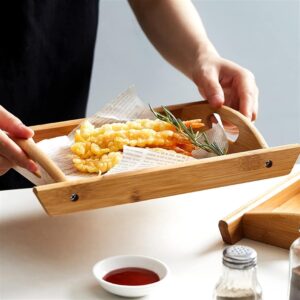 03 Pcs Set Wood Serving Tray For Kitchen | Best Quality Wooden Tray Set For Home | Wooden-Serving Trays - Image 3