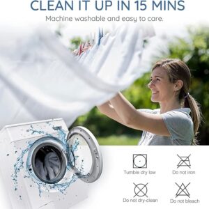 Waterproof Mattress Protector | Fitted Breathable Mattress Cover - Image 2