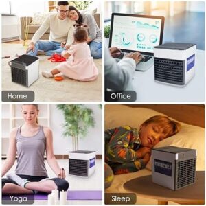 Air Ultra Portable Home Air Cooler | Portable Personal Air Conditioner, Mini USB 3 in 1 Air Cooler - Image 3