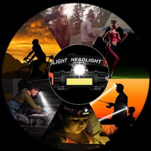 Portable Mini High Power LED Headlamp Flashlight for outdoor camping and cycling, hiking, working, racing - Image 5