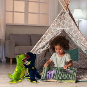 Dinosaur Plush Toy, Dragon Rex Plush Toy, Dinosaur Doll Stuffed Toy - 30 Cm  (random color) - Image 5