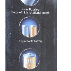 ORIGINAL KEMEI KM - 518A Professional Rechargeable Hair Clipper Trimmer Double Battery Inside(Random Colors) - Image 2