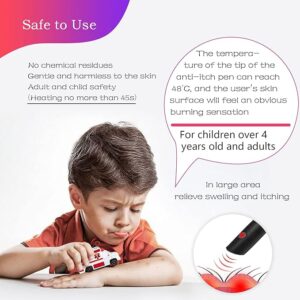 Mosquito Bite Helper - Insect Bite Relief, Useful for Summer, Helps Children, Insect Bites, Adults, Irritation, Itching, Neutralizer, Relieve Stings (cell operated) - Image 4