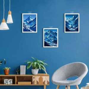 10-Pcs Self-Adhesive Wall Screws and Hanging Nails ? Heavy-Duty Adhesive Wall Mount Hooks for Home and Office Use ? No Drilling, Easy Installation for Hanging Frames, Keys, Towels, and More - Image 5