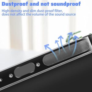 10 PCs (One Strip) Protect Mobile Phone Dustproof Net Stickers Speaker - Image 2