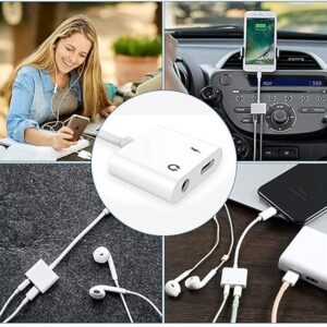 Apple iPhone Connector Lightning to 3.5mm Earphone Jack & Mobile Charging Jack - Image 4