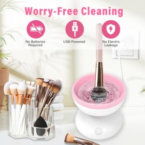 Makeup Brush Cleaner Machine, Electric Makeup Brush Cleaner(random color) - Image 3