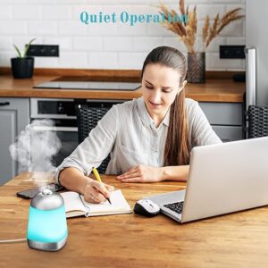 Cold Mist Aromatherapy Humidifier Electric Aroma Infuser for Home Bedroom Office 200ml (random color) - Image 4
