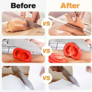 Knife Sharpener Electric | USB Electric Knife Scissor Sharpening Tool For Kitchen | Multifunctional Electric Rechargable Knife Sharpener Professional - Image 1