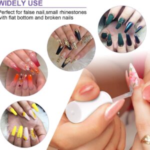 Nail Glue Strong Glue for Nail Polish, Soft Adhesive Nails, No Damage to Nails and Cuticles - Image 2