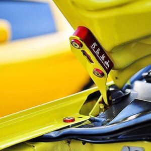 Car Hood Spacer Riser Kit | Vehicle Hood Bonnet Vent Space Modification Kit, Aluminium Alloy Billet - Image 4