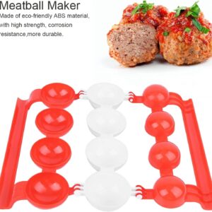 Meatball Maker Plastic Fish Ball Maker Meatball Scoop Meatball Spoon Homemade Stuffed Meatball Fish Ball Maker Mold Fish - Image 2