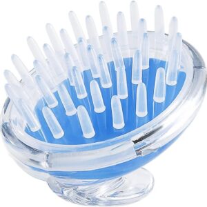 (NW000131) Shampoo Brush Hair Scalp Massager Shampoo Brush with Soft Silicone Bristles (random color) - Image 5