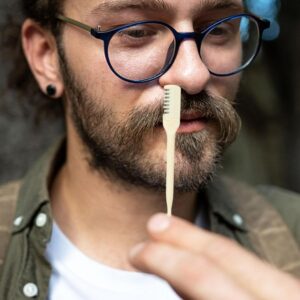 02 Pcs Nose Hair Cutter, 360 Degree Rotating Nose Tweezers - Multi-Functional Nose Hair Trimmer Tool for Travel, Picnic, Dating Portable Ear Pick - Image 5