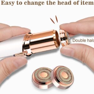 Rechargeable Facial Hair Remover Hair Trimmer for Eye chin cheeks upper lip for girls & women - Image 4