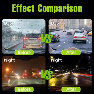 1Pc Oil Film Brush 2.0, Clear Vision Glass Cleaner, Clearview Shield Clear Vision Windshield Cleaner, Car Windows (With extra liquid) - Image 5