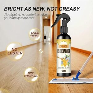 A Fresh deal Beewax spray (120ml) + Beewax 85g(wax) + sponge Beeswax Furniture Polish and Cleaner - Image 3