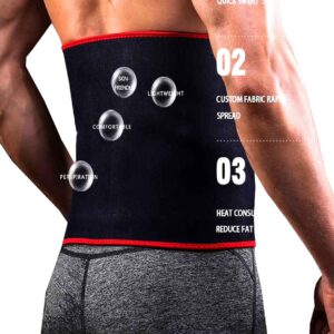SN-460 Smart Care Waist Belt ? Spinal Back Support & Weight Reducing Belt for Back Pain Relief, Slimming, and Effective Weight Loss (Skin-Friendly Fabric, Free Size) - Image 3
