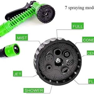 Magic Hose Pipe | Water Spray | Pressure Water spray Jet Gun | Expandable, Flexible Garden Water Hose for Car Wash, Bike Wash, Home and Garden ( Random Color ) - Image 2