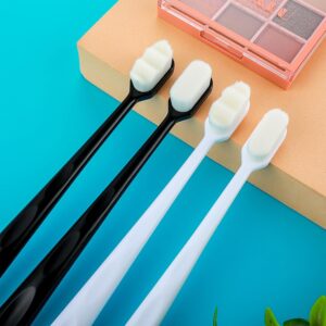 deal pack off 2. Micro Nano Tooth Brush + Tongue Cleaner Scraper for Sensitive Gums Toothbrush (Random Color) - Image 4