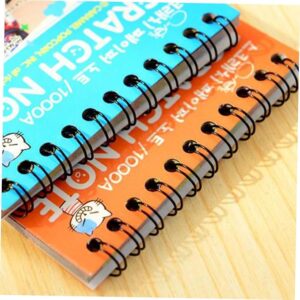 Small Scratch Note Pad | Rainbow Drawing Draft Books for Childrens (random color) - Image 5