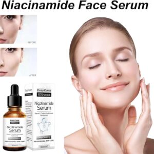 Pretty Cowry Nicotinamide Serum with Vitamin C | 30 ml Nicotinamide Face Serum for Anti-Wrinkles and Age, Even Skin, Against Blemishes and Stains - Image 5