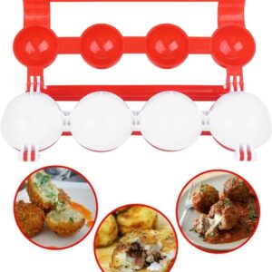 Meatball Maker Plastic Fish Ball Maker Meatball Scoop Meatball Spoon Homemade Stuffed Meatball Fish Ball Maker Mold Fish - Image 3