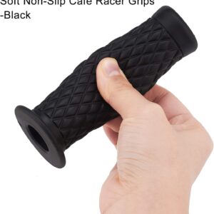 2 Pcs Cafe Racer Handle Grips Silicone Motorcycle Handle Grips Vintage Style Rubber Handle Grips Vintage - Image 5