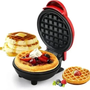 Waffle Maker Breakfast Machine ? Non Stick Easy Clean Compact Electric Appliance For Quick And Delicious Homemade Waffles - Image 5